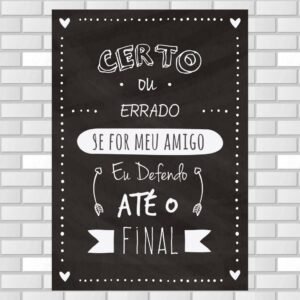 Quadro Decorativo – Amizade 03